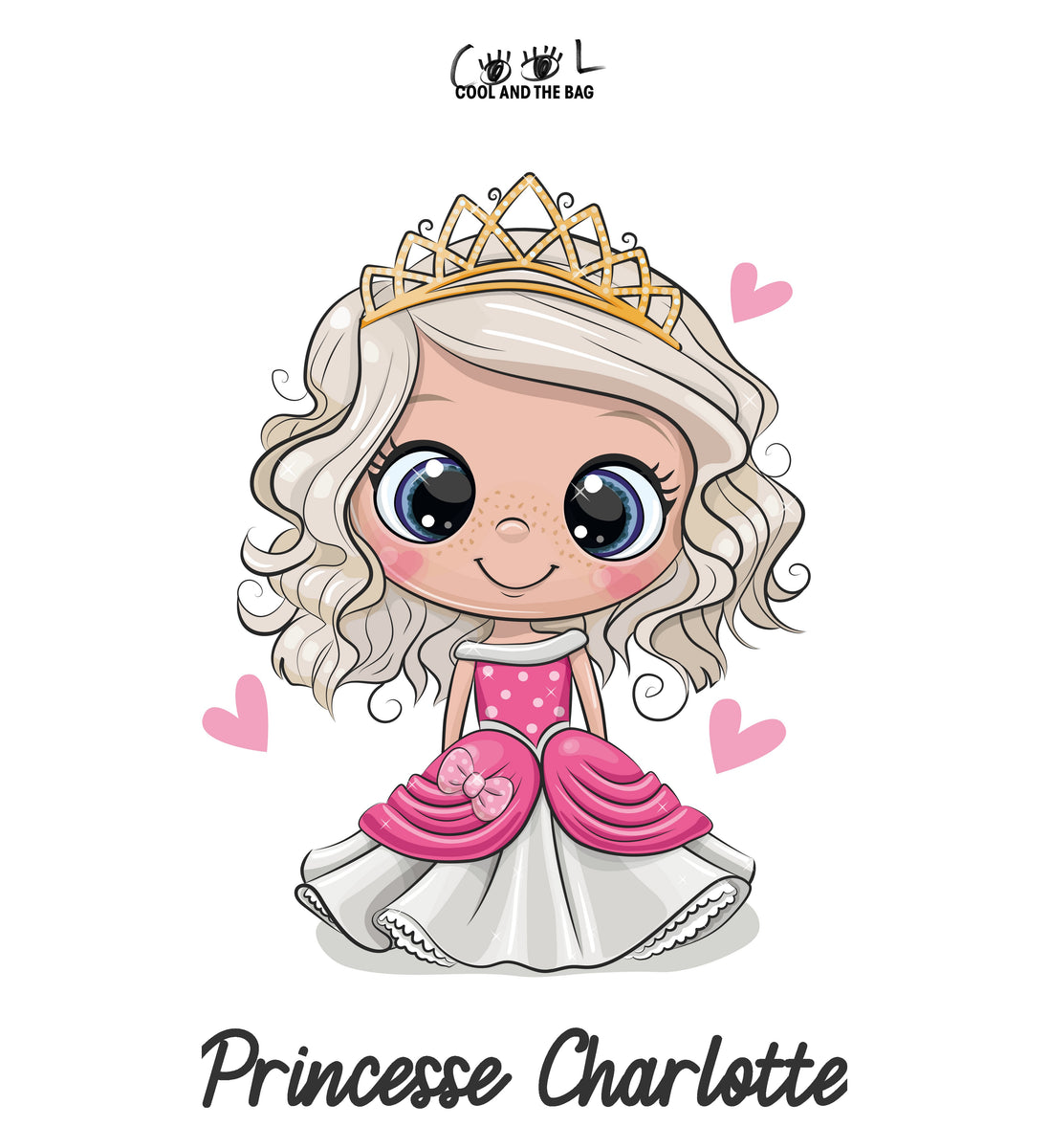 Gourde personnalisable Princesse – Cool and the bag