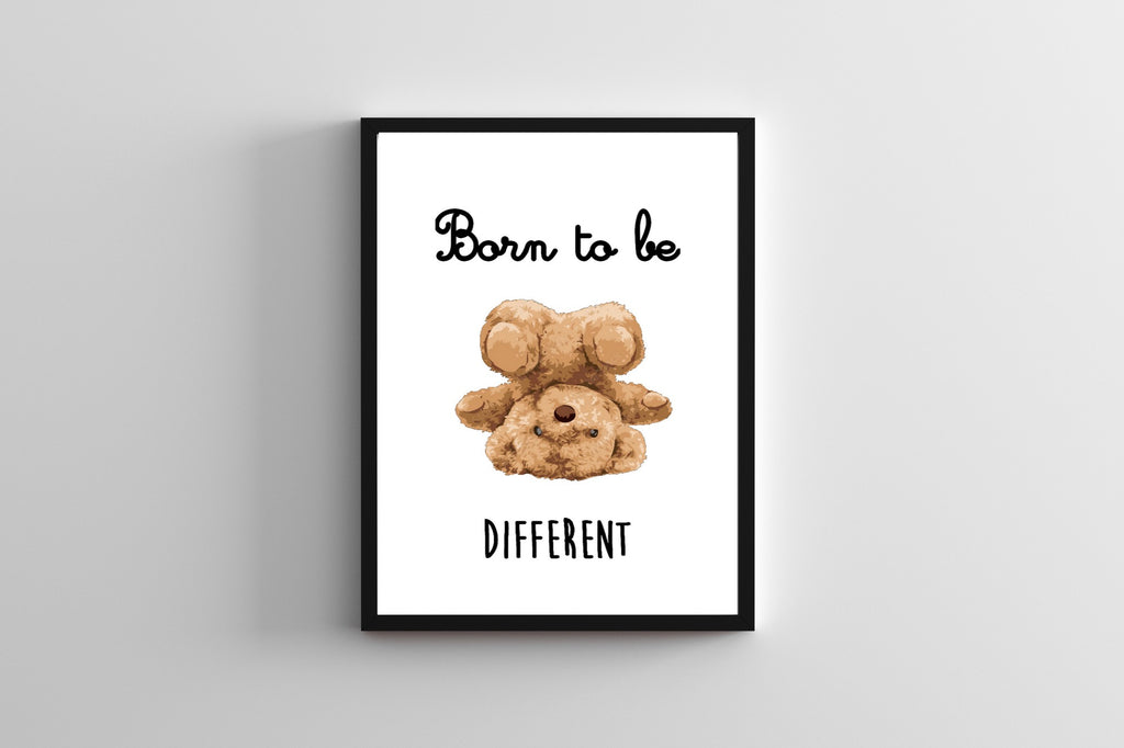 affiche Born to be different