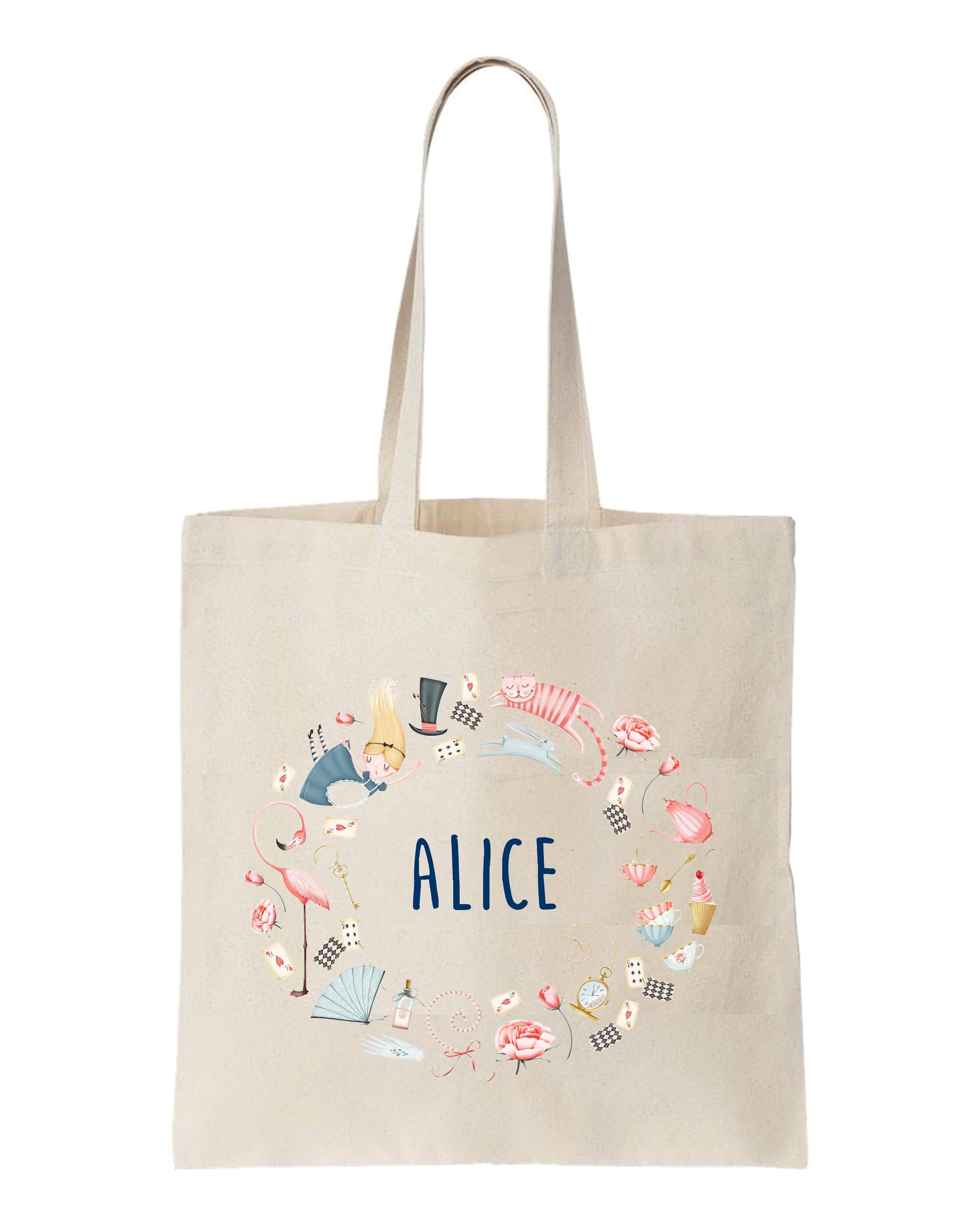 Tote bag enfant Alice au pays des merveilles