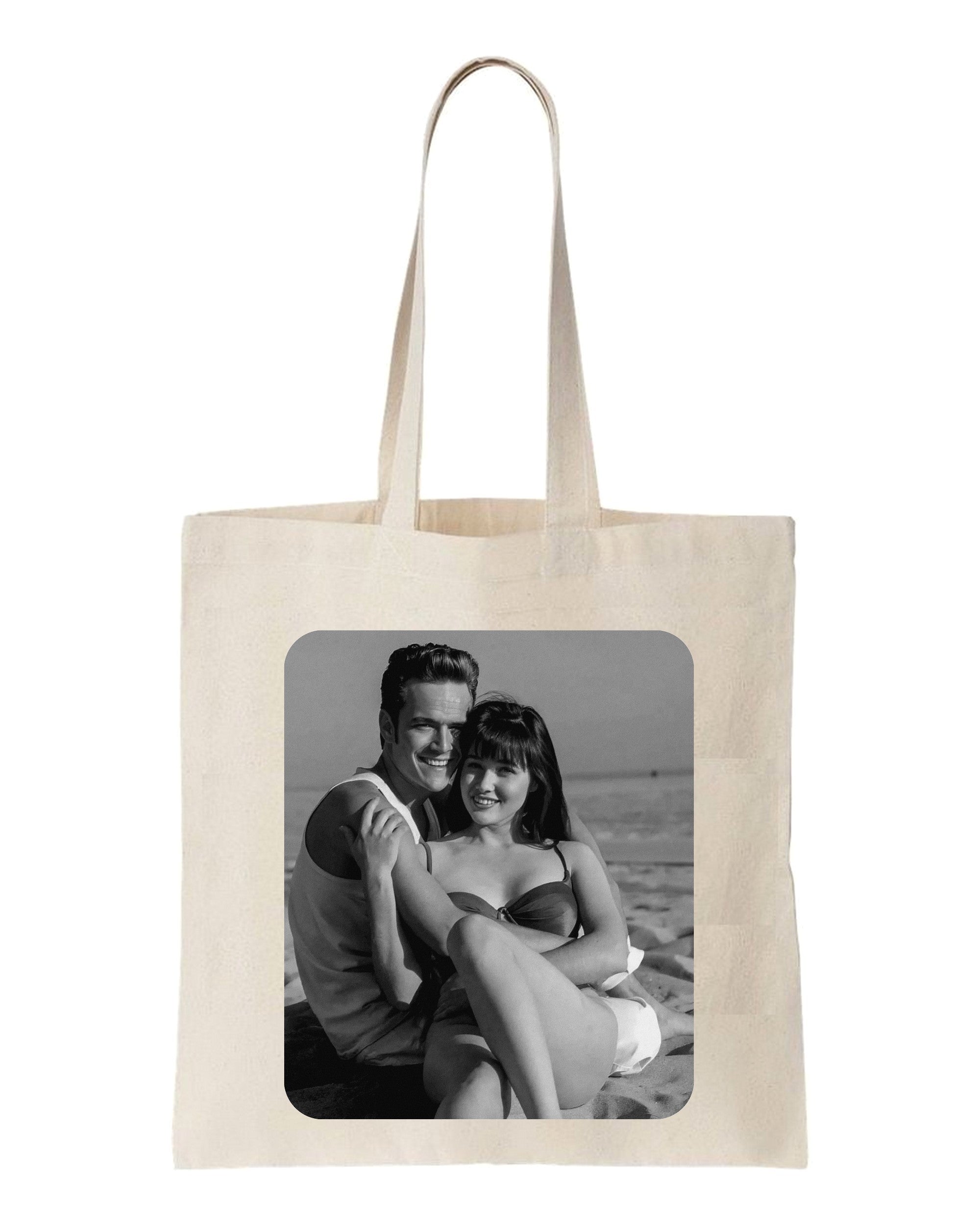 Tote bag Brenda et Dylan, Beverly Hills 90210, Shannen Doherty