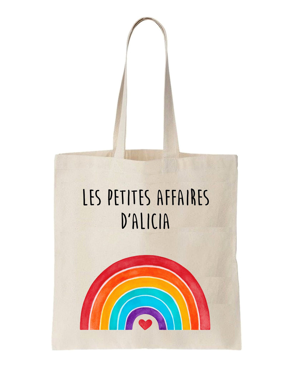 sac enfant personnalisable Petite fille aux papillons – Cool and the bag