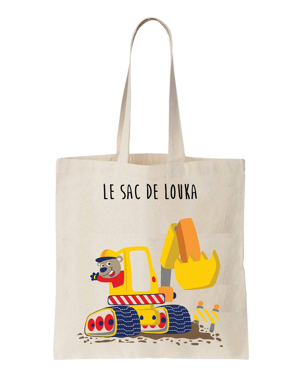 tote bag enfant pelleteuse