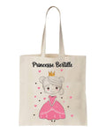 Tote bag fille Princesse