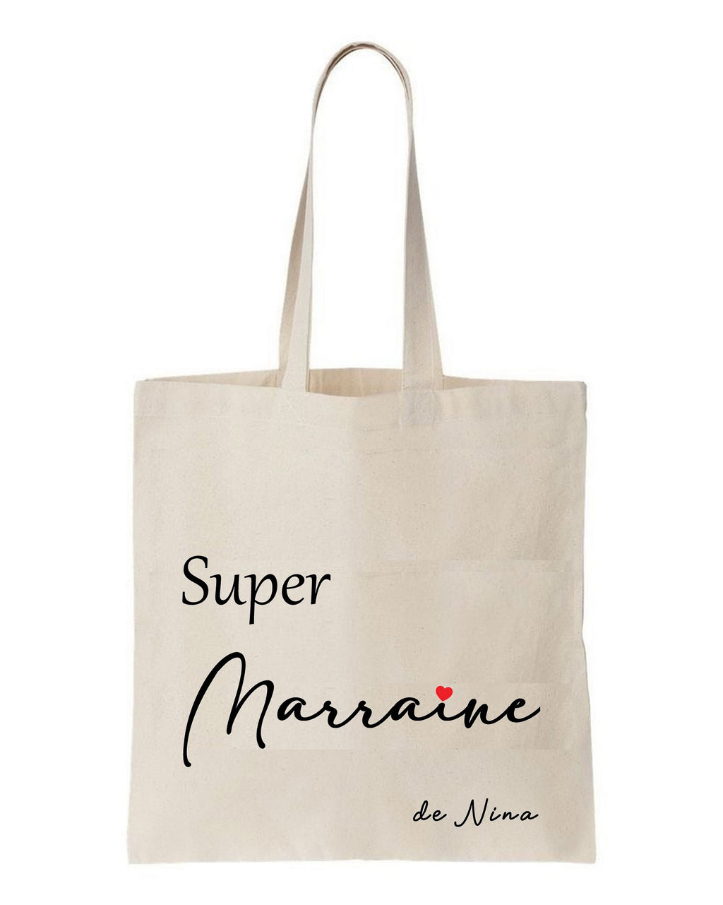 tote bag Super marraine