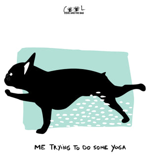 Me trying to do some yoga