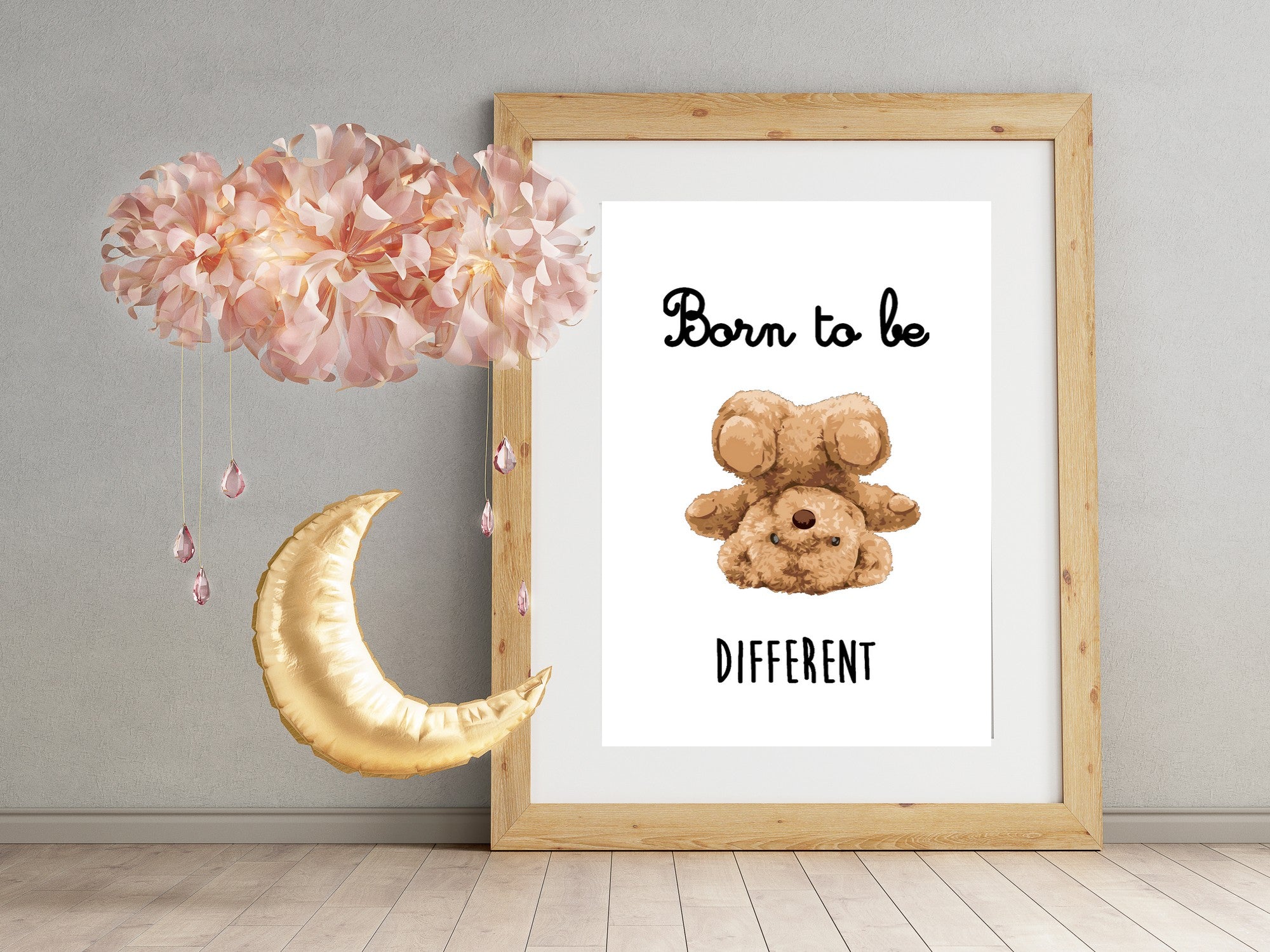 Affiche Born to be different