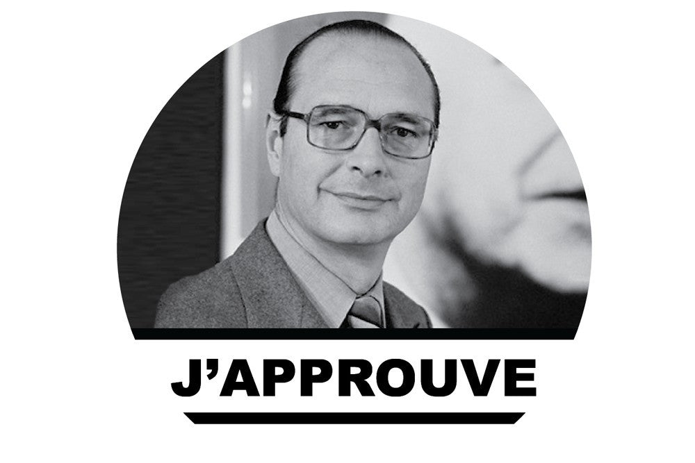 T-shirt Homme Jacques Chirac