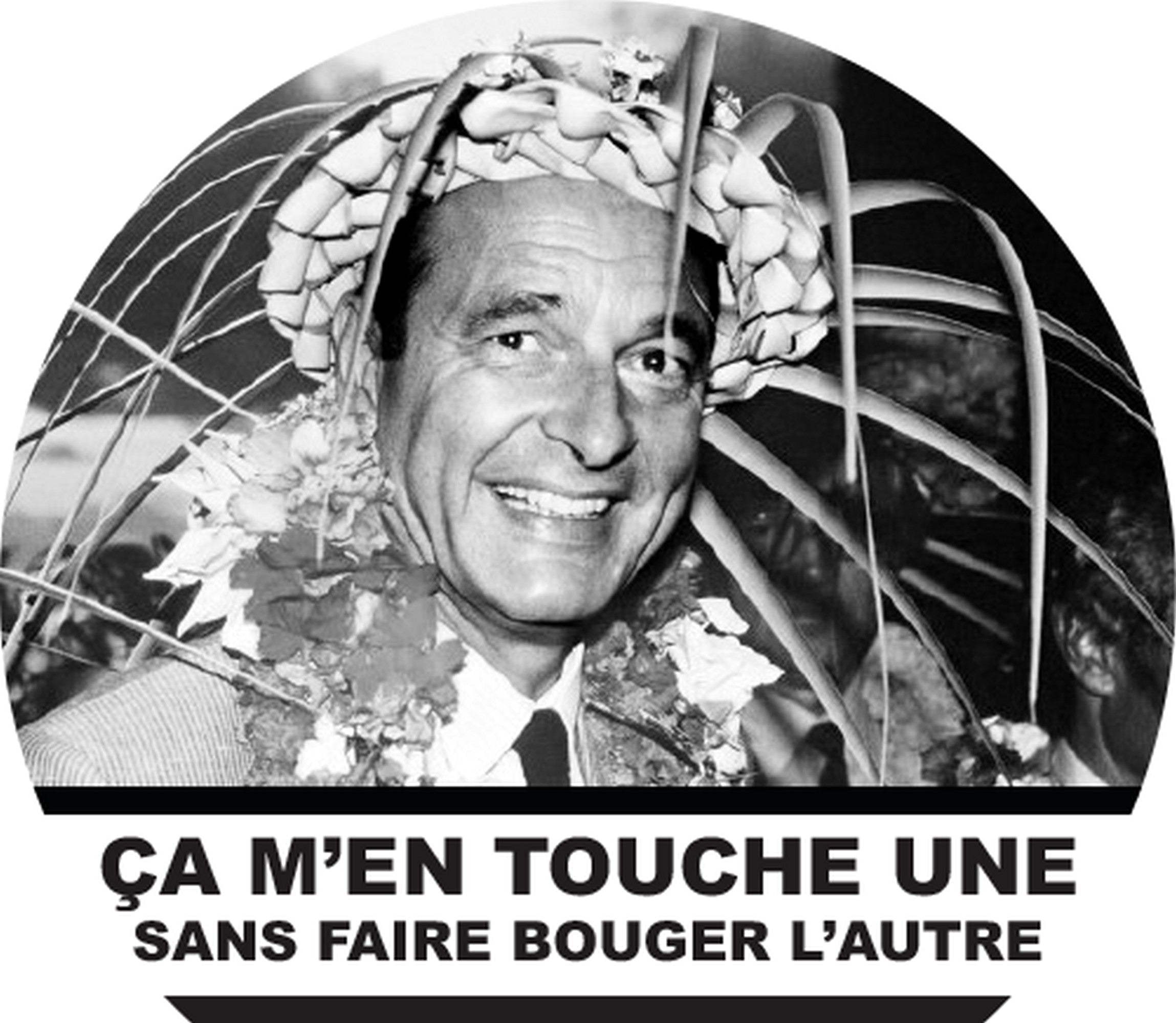 Bavoir Chirac à Nouméa