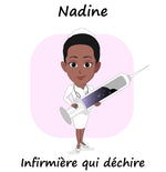 Tote bag Infirmière