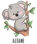 Gourde double bouchon Koala