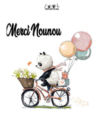 Tote bag Merci nounou