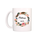 Mug Maitresse en or