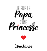 Mug Je suis le papa d'une princesse