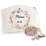 pochette maman en or