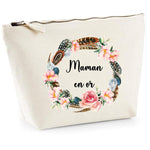 Pochette Maman en or