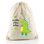 sac a dos enfant personnalise dinosaure