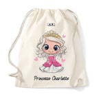 sac à dos enfant personnalisé princesse