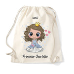 sac à dos enfant personnalisé princesse