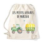 sac enfant à la campagne