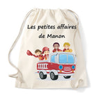 sac enfant pompier