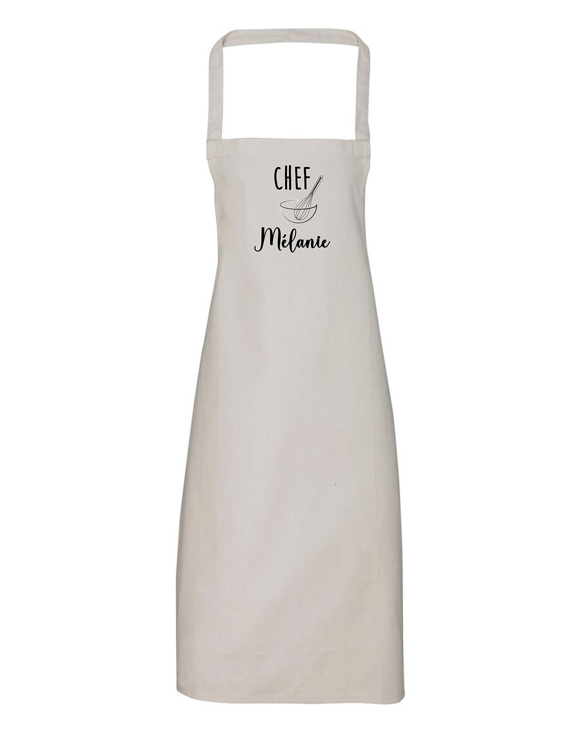 Tablier Chef personnalisable