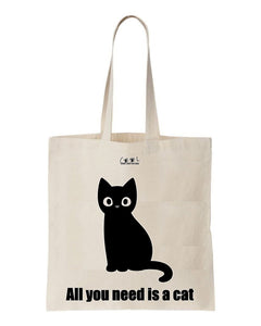 tote bag All you need is a cat
