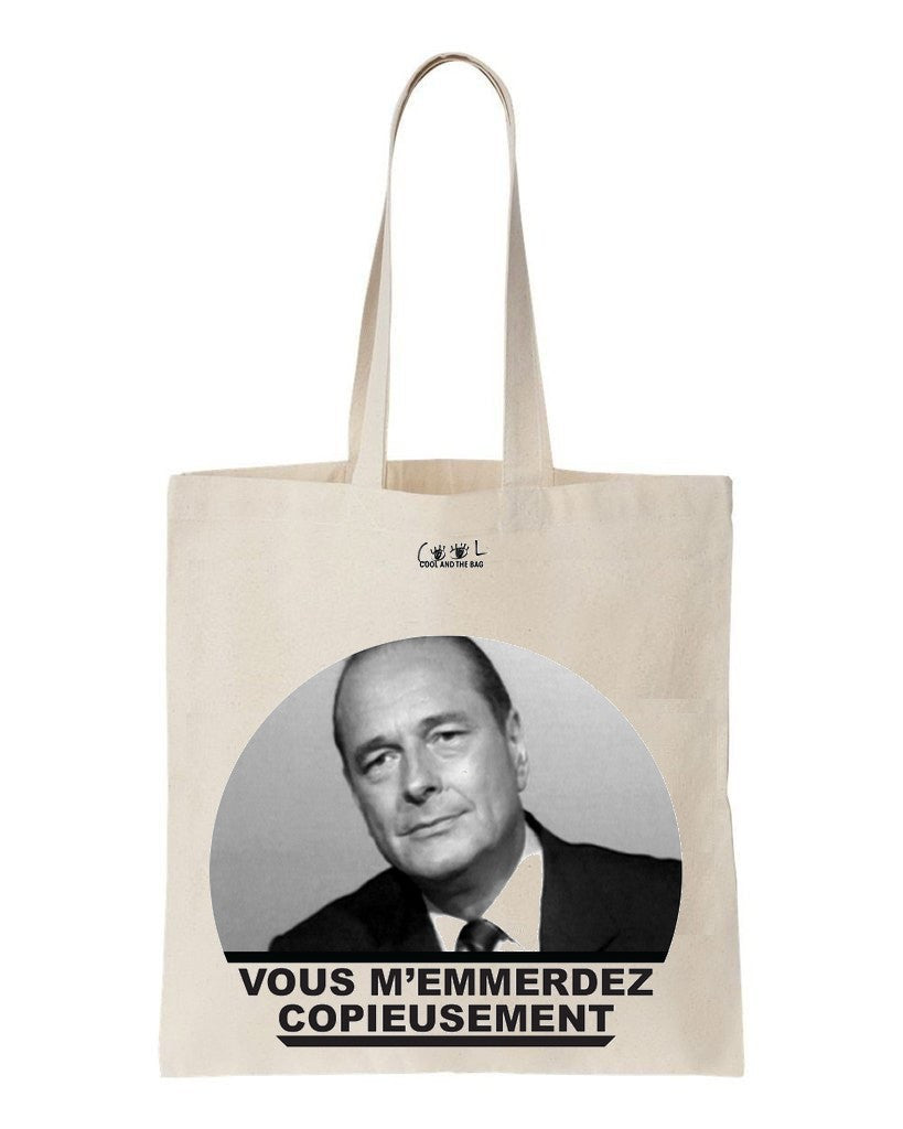 tote bag Jacques Chirac