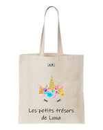 tote bag licorne paillettes