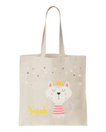 Tote bag enfant personnalisé Queen Cat