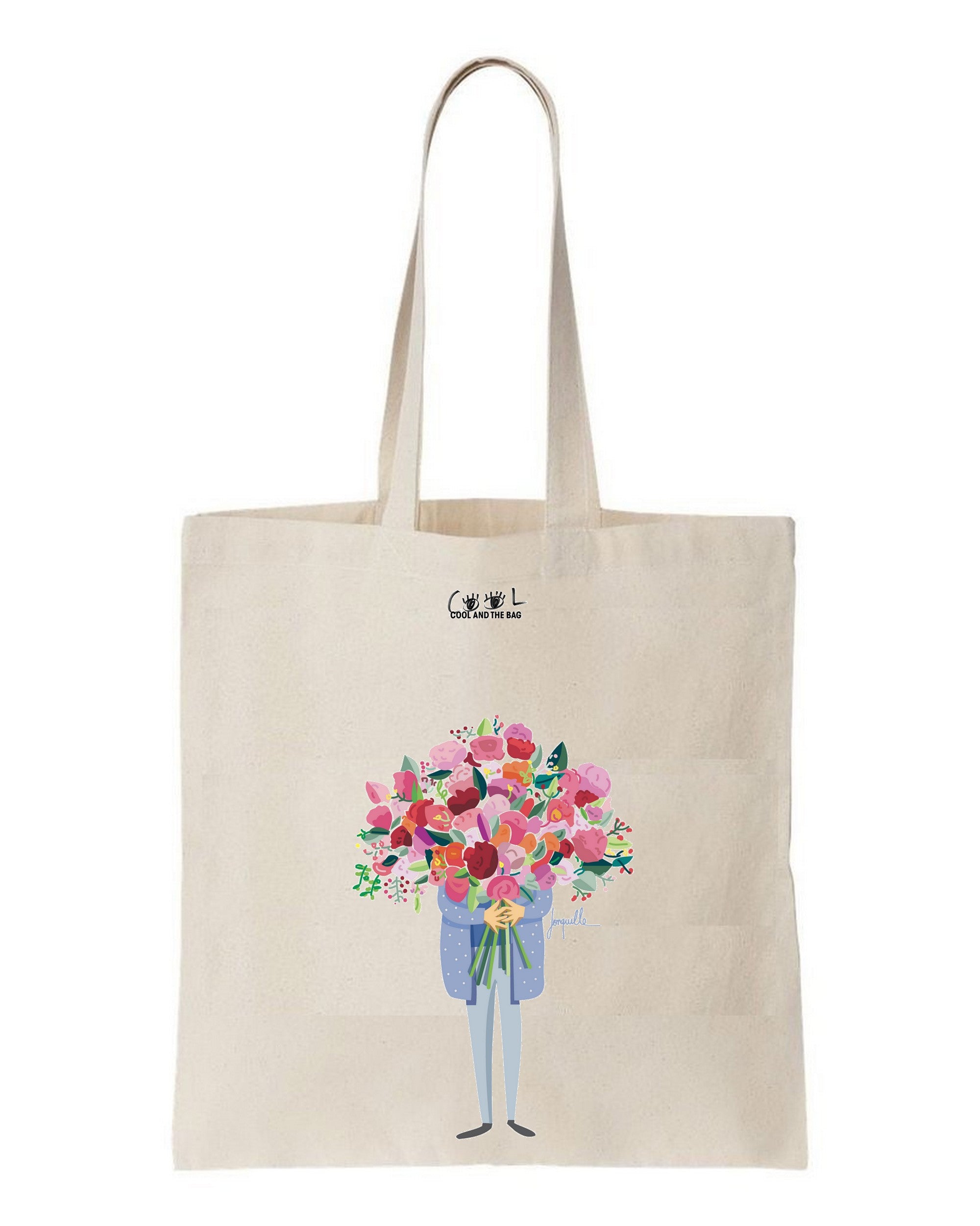 tote bag Bouquet de fleurs