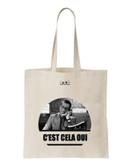 tote bag le père noel est une ordure