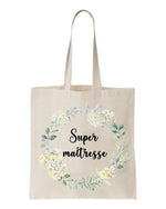 tote bag super maitresse