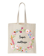 tote bag super maitresse