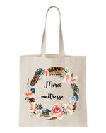 tote bag merci maitresse