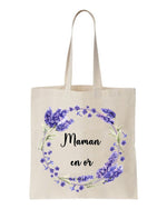 tote bag maman en or