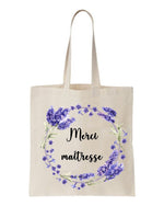 tote bag merci maitresse