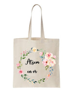 Tote bag ATSEM en or