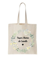 Tote bag Super mamie et ses petits enfants