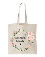 Tote bag Super mamie et ses petits enfants