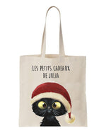 tote bag noel personnalisé