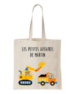 tote bag enfant pelleteuse