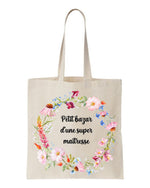 Tote bag petit bazar d'une super maitresse