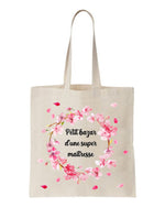 tote bag petit bazar maitresse