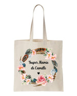 Tote bag Super mamie et ses petits enfants