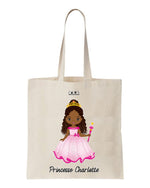 sac enfant personnalisé princesse noire