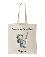 tote bag infirmière