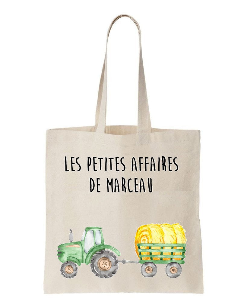 Gourde enfant personnalisée tracteur – Cool and the bag