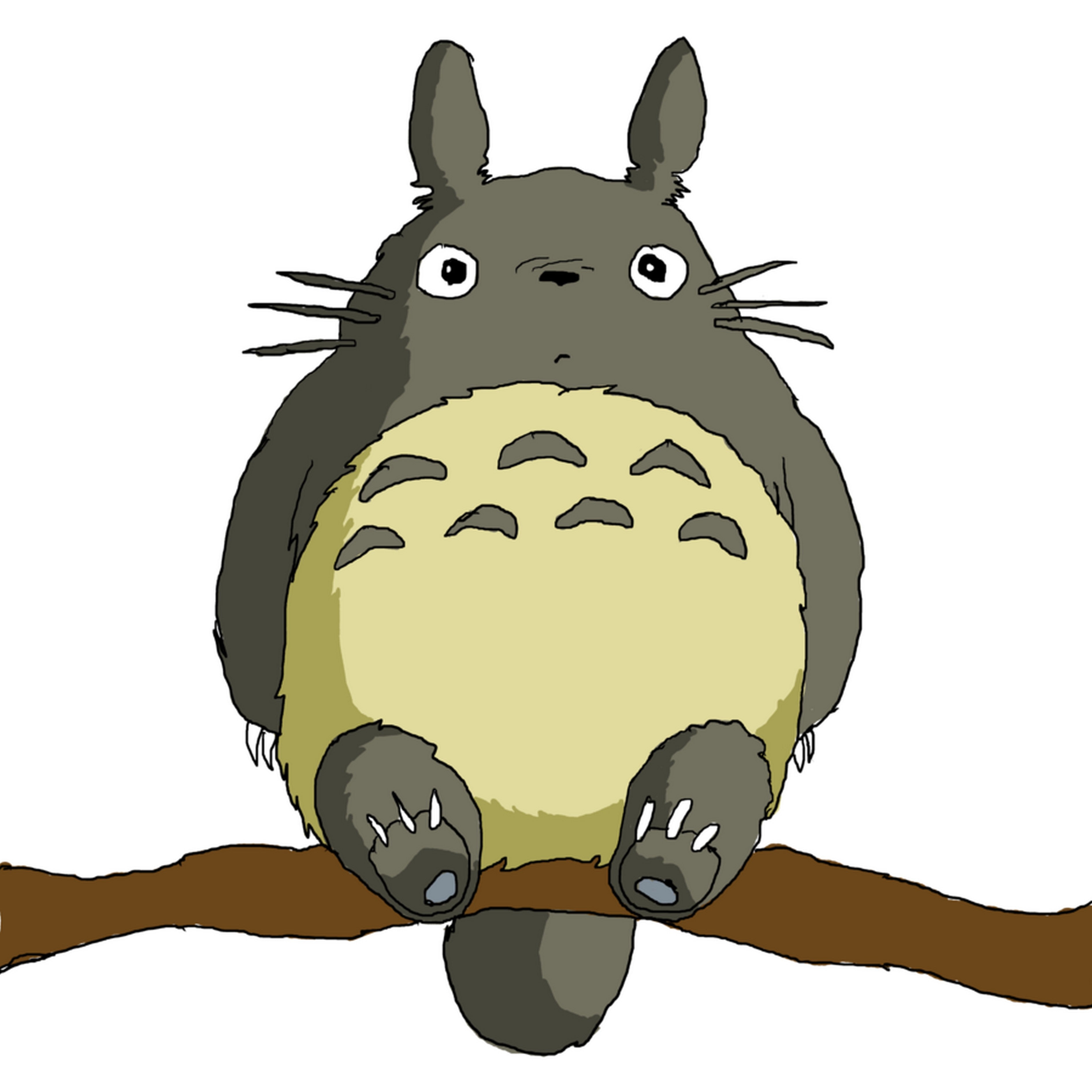 Bavoir Totoro sur son arbre