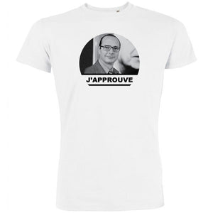 tee shirt homme Jacques Chirac